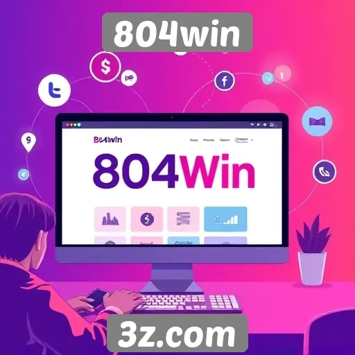Estratégias de marketing do site 804win
