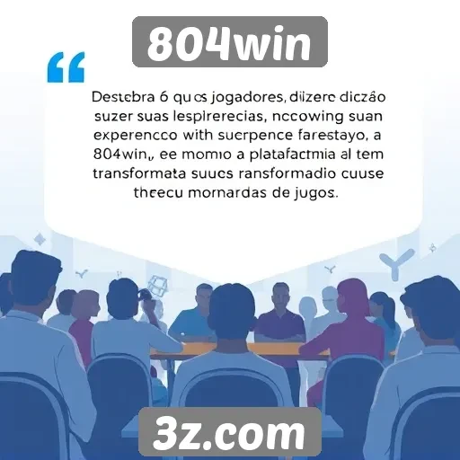Testemunhos de jogadores sobre o 804win