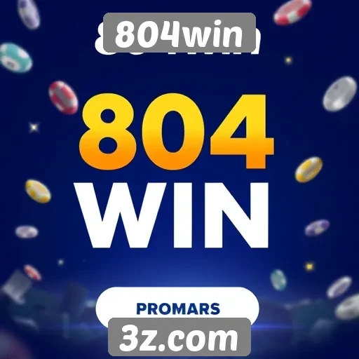 Promoções e bônus oferecidos pela 804win